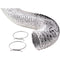 Aluminum Duct (Supurr-Flex(R) transition ducting; 5ft)-Ducting Parts & Accessories-JadeMoghul Inc.