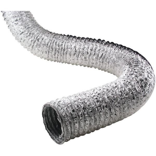 Aluminum Flex Duct (5-ply Supurr-Flex(R) ducting; 25ft; Retail "Lite" box)-Ducting Parts & Accessories-JadeMoghul Inc.