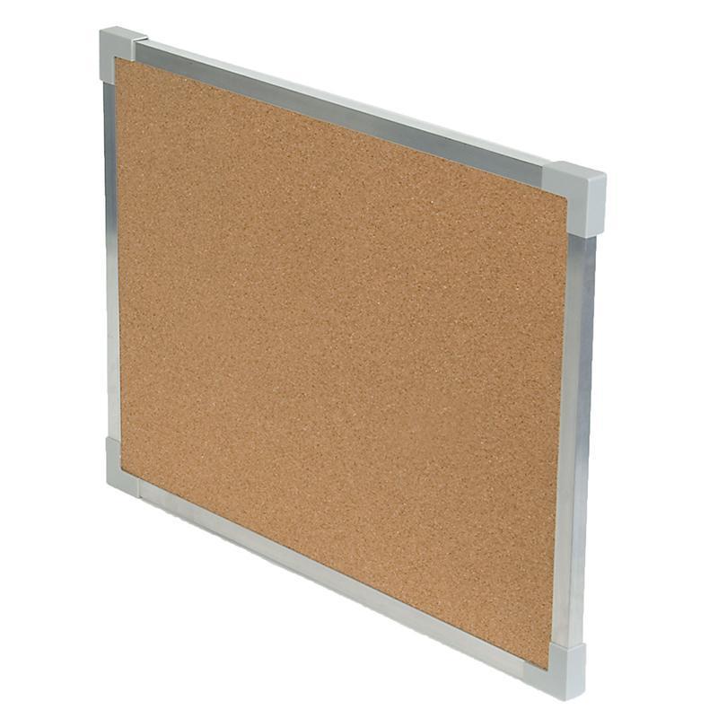 ALUMINUM FRAMED CORK BOARD 18X24-Supplies-JadeMoghul Inc.