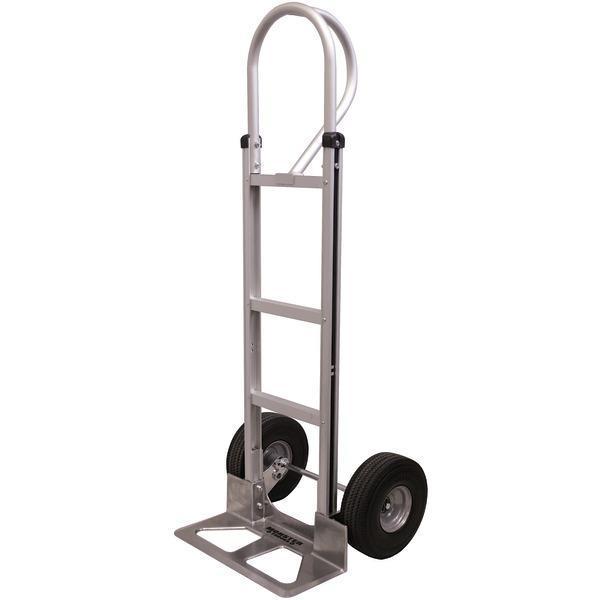 Aluminum Hand Truck with Foam Rubber Tires (Loop Handle)-Hand Trucks-JadeMoghul Inc.