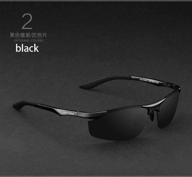 Aluminum Polarized Sunglasses / Men Sports Sunglasses-black with box2-JadeMoghul Inc.