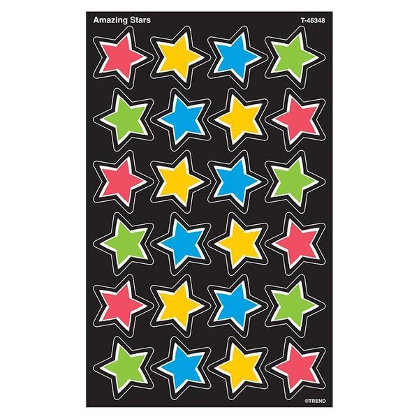 AMAZING STARS SUPERSHAPE STICKERS-Learning Materials-JadeMoghul Inc.