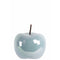 Amazingly Crafted Apple Figurine- Small- Blue- Benzara-Decorative Accessories-Blue & Brown-JadeMoghul Inc.