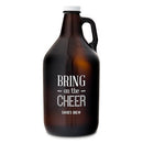Amber Glass Beer Growler Bar Accessory (Pack of 1)-Personalized Gifts For Men-JadeMoghul Inc.