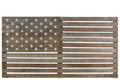 American Flag Wooden Wall Sculpture, Tan Brown-Sculptures-Brown-Wood-Tan Brown-JadeMoghul Inc.