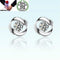 Amethyst Real 925 Sterling Silver Stud Earrings-YS09-JadeMoghul Inc.