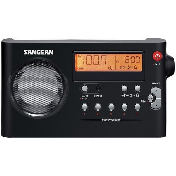 AM/FM Digital Rechargeable Compact Portable Clock Radio-Clocks & Radios-JadeMoghul Inc.