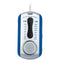 AM/FM Mini Pocket Radio with Speaker (Blue)-Clocks & Radios-JadeMoghul Inc.