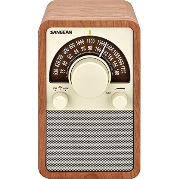 AM/FM Tabletop Radio (Walnut)-Clocks & Radios-JadeMoghul Inc.
