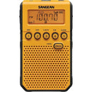 AM/FM Weather Alert Pocket Radio (Yellow)-Clocks & Radios-JadeMoghul Inc.