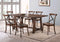 Amiable Dining Table, Dark Oak Brown-Dining Tables-Dark Oak Brown-Rbw MDF Oak Veneer-JadeMoghul Inc.