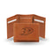 Leather Wallet Anaheim Ducks Embossed Trifold