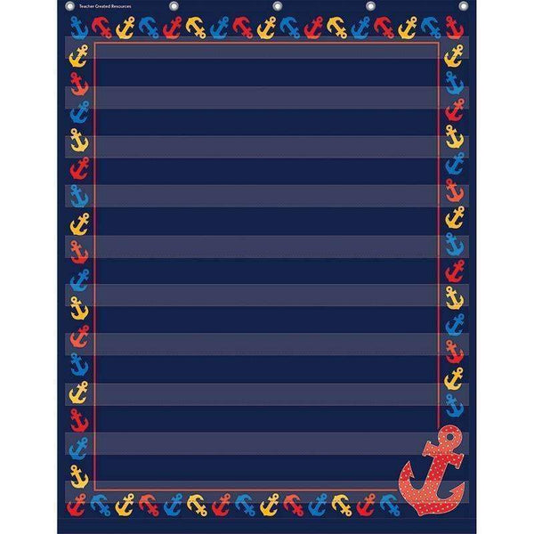 ANCHORS 10 POCKET 34X44 POCKET CHRT-Learning Materials-JadeMoghul Inc.