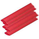 Ancor Adhesive Lined Heat Shrink Tubing (ALT) - 1-2" x 12" - 5-Pack - Red [305624]-Wire Management-JadeMoghul Inc.