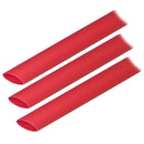 Ancor Adhesive Lined Heat Shrink Tubing (ALT) - 1-2" x 3" - 3-Pack - Red [305603]-Wire Management-JadeMoghul Inc.