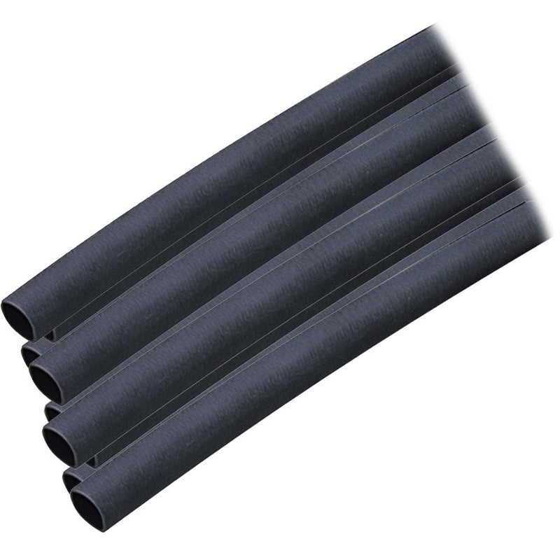 Ancor Adhesive Lined Heat Shrink Tubing (ALT) - 1-4" x 12" - 10-Pack - Black [303124]-Wire Management-JadeMoghul Inc.