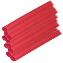 Ancor Adhesive Lined Heat Shrink Tubing (ALT) - 1-4" x 12" - 10-Pack - Red [303624]-Wire Management-JadeMoghul Inc.