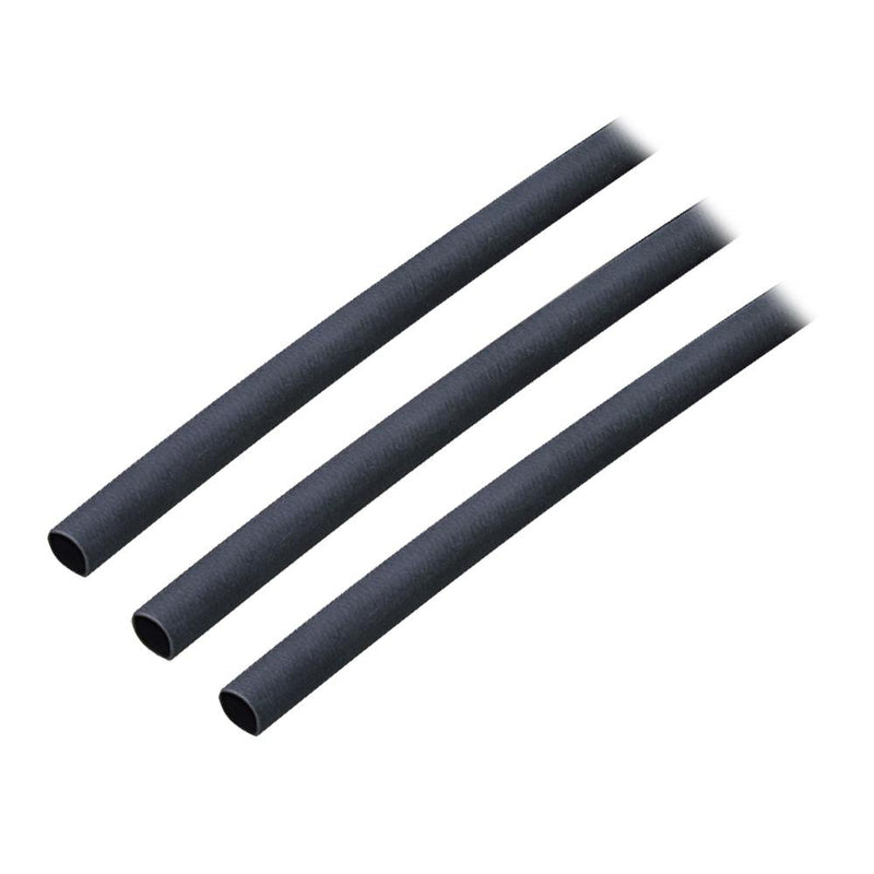 Ancor Adhesive Lined Heat Shrink Tubing (ALT) - 3-16" x 3" - 3-Pack - Black [302103]-Wire Management-JadeMoghul Inc.