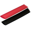 Ancor Adhesive Lined Heat Shrink Tubing (ALT) - 3-4" x 3" - 2-Pack - Black-Red [306602]-Wire Management-JadeMoghul Inc.
