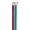 Ancor Flat Ribbon Bonded RGB Cable 14-4 AWG - Red, Light Blue, Green White - 100 [160210]-Wire-JadeMoghul Inc.