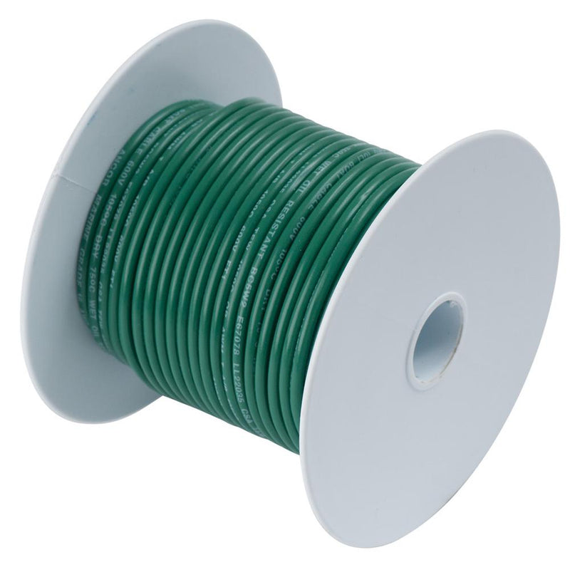 Ancor Green 10 AWG Tinned Copper Wire - 25' [108302]-Wire-JadeMoghul Inc.