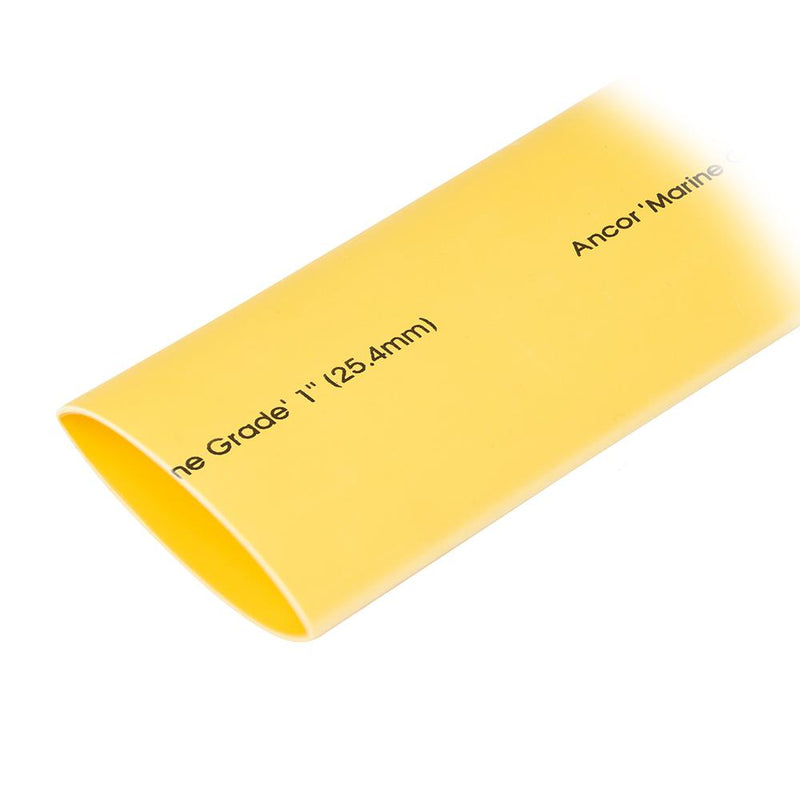 Ancor Heat Shrink Tubing 1" x 48" - Yellow - 1 Pieces [307948]-Wire Management-JadeMoghul Inc.