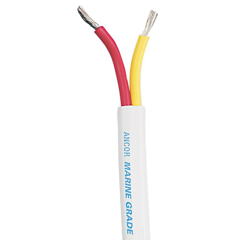 Ancor Safety Duplex Cable - 16-2 AWG - Red-Yellow - Flat - 25 [124702]-Wire-JadeMoghul Inc.