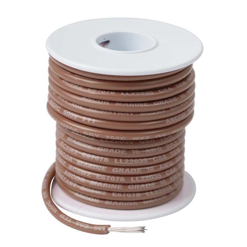 Ancor Tan 14 AWG Tinned Copper Wire - 100 [103810]-Wire-JadeMoghul Inc.