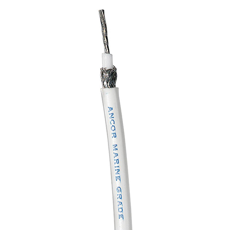 Ancor White RG 8X Tinned Coaxial Cable - 500' [151550]-Wire-JadeMoghul Inc.