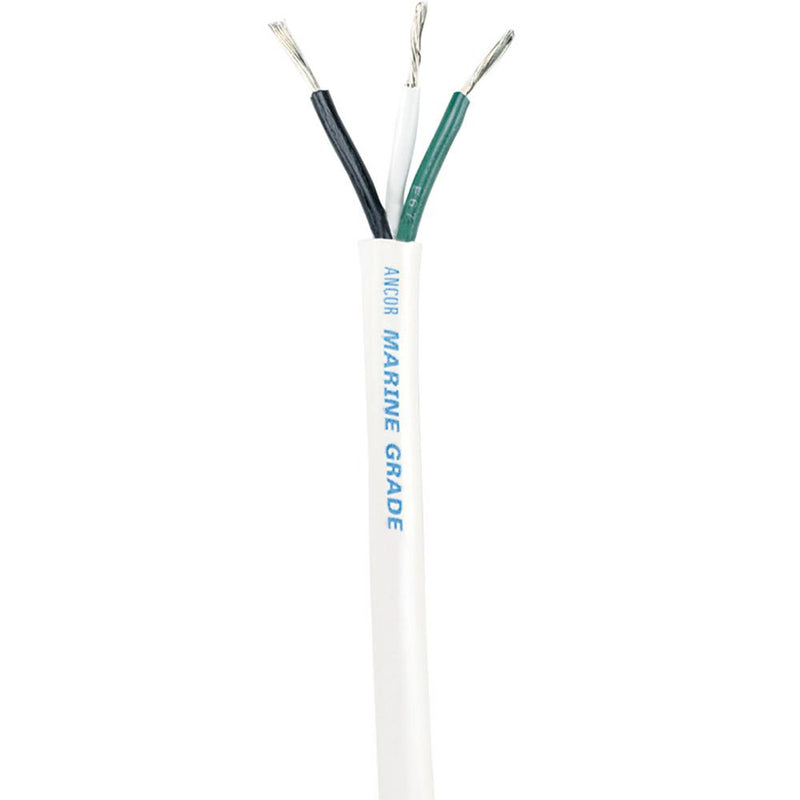 Ancor White Triplex Cable - 16-3 AWG - Round - 100' [133710]-Wire-JadeMoghul Inc.
