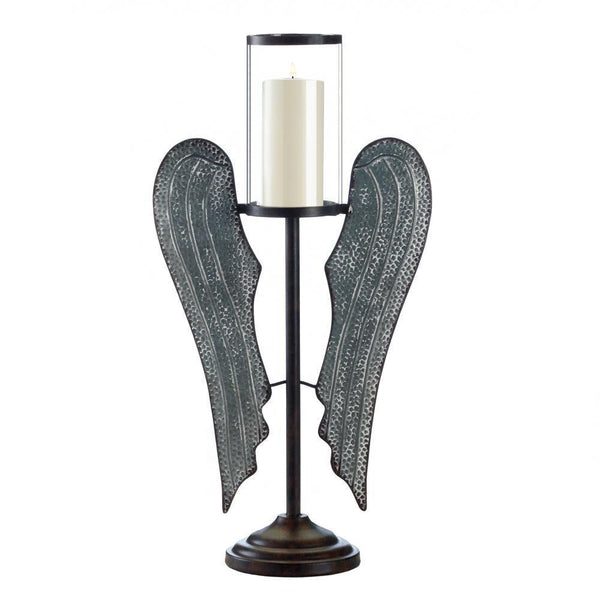 Candle Holders Angel Wings Farmhouse Candleholder
