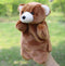 Animal Plush Hand Puppet Doll Toys Pig Cat Owl Monkey Dog Rabbit Shark Bear Puppet Kids Soft Kukla Toys Marionnette-Brown Bear-25cm to 30cm-JadeMoghul Inc.