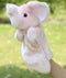 Animal Plush Hand Puppet Doll Toys Pig Cat Owl Monkey Dog Rabbit Shark Bear Puppet Kids Soft Kukla Toys Marionnette-Pink Elephant-25cm to 30cm-JadeMoghul Inc.