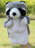 Animal Plush Hand Puppet Doll Toys Pig Cat Owl Monkey Dog Rabbit Shark Bear Puppet Kids Soft Kukla Toys Marionnette-Sloth-25cm to 30cm-JadeMoghul Inc.