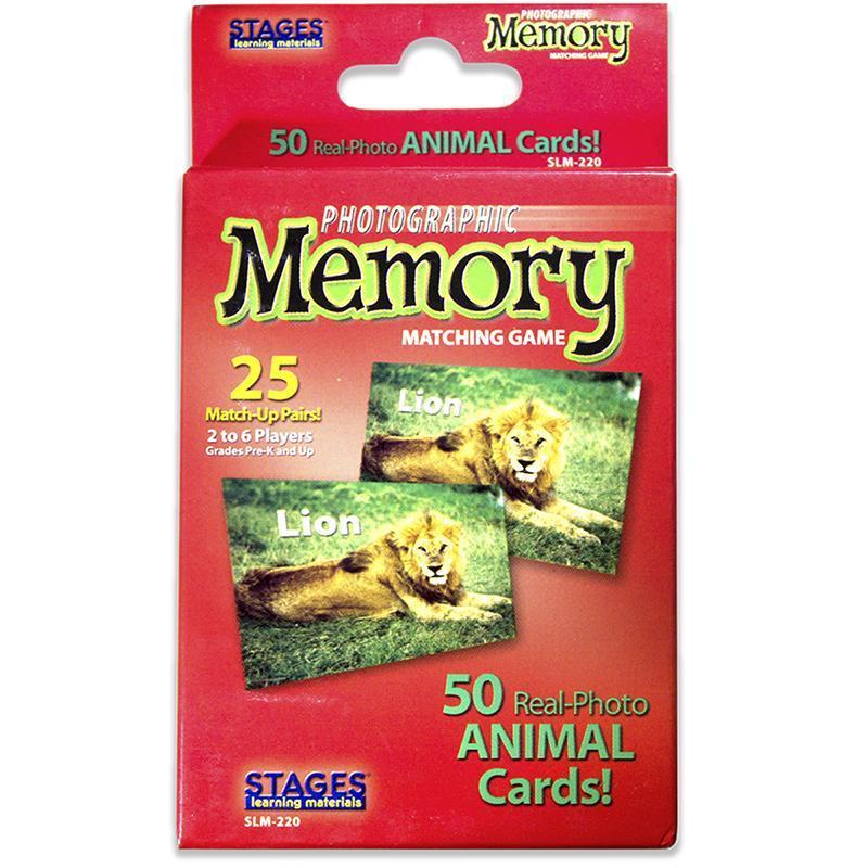 ANIMALS PHOTOGRAPHIC MEMORY-Learning Materials-JadeMoghul Inc.