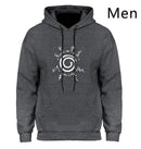 Anime Sweatshirt - Casual Hoodie - Men Sweatshirt-Dark Gray2-S-JadeMoghul Inc.