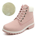 Ankle Length Plush Warm Winter Boots-pinkplush-36-JadeMoghul Inc.
