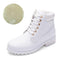 Ankle Length Plush Warm Winter Boots-whiteplush-36-JadeMoghul Inc.