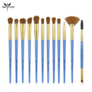 Anmor Makeup Brushes Set 3-12pcs/lot Eye Shadow Blending Eyeliner Eyelash Eyebrow Make up Brushes  Professional Eyeshadow Brush AExp