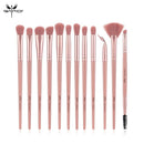 Anmor Makeup Brushes Set 3-12pcs/lot Eye Shadow Blending Eyeliner Eyelash Eyebrow Make up Brushes  Professional Eyeshadow Brush AExp