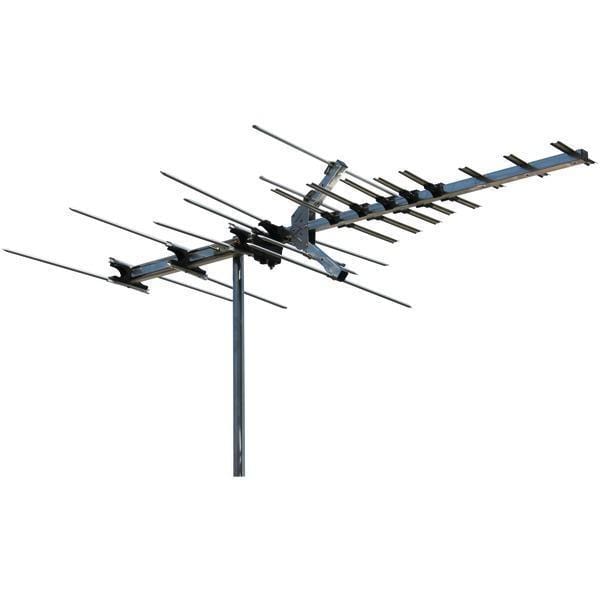 Antennas & Accessories Platinum Series HDTV High-Band VHF/UHF Deep Fringe Antenna (45-mile Range) Petra Industries