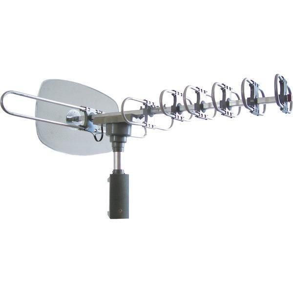 Antennas & Accessories SC-609 360deg HDTV Digital Amplified Motorized Rotating Outdoor Antenna Petra Industries