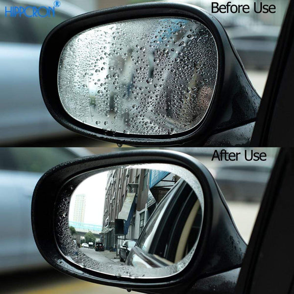Anti Fog Car Sticker Car Mirror Window Clear Film Car Rearview Mirror Protective Film Waterproof  2 Pcs/Set JadeMoghul Inc. 