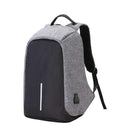 Anti Theft / USB Charging Travel Backpack-Gray-JadeMoghul Inc.