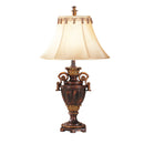 Antiqued Resin Table Lamp Set of 2-Table & Desk Lamps-Brown-Polyresin-JadeMoghul Inc.