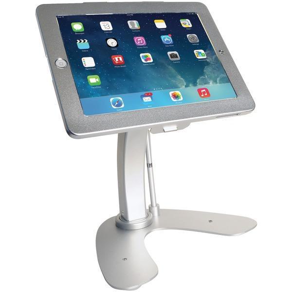Antitheft Security Kiosk Stand with Locking Case & Cable for iPad(R) Gen. 5 (2017), iPad(R) Gen. 6 (2018), iPad Air(R) & iPad Pro(R) 9.7-iPad & Docking Stations-JadeMoghul Inc.