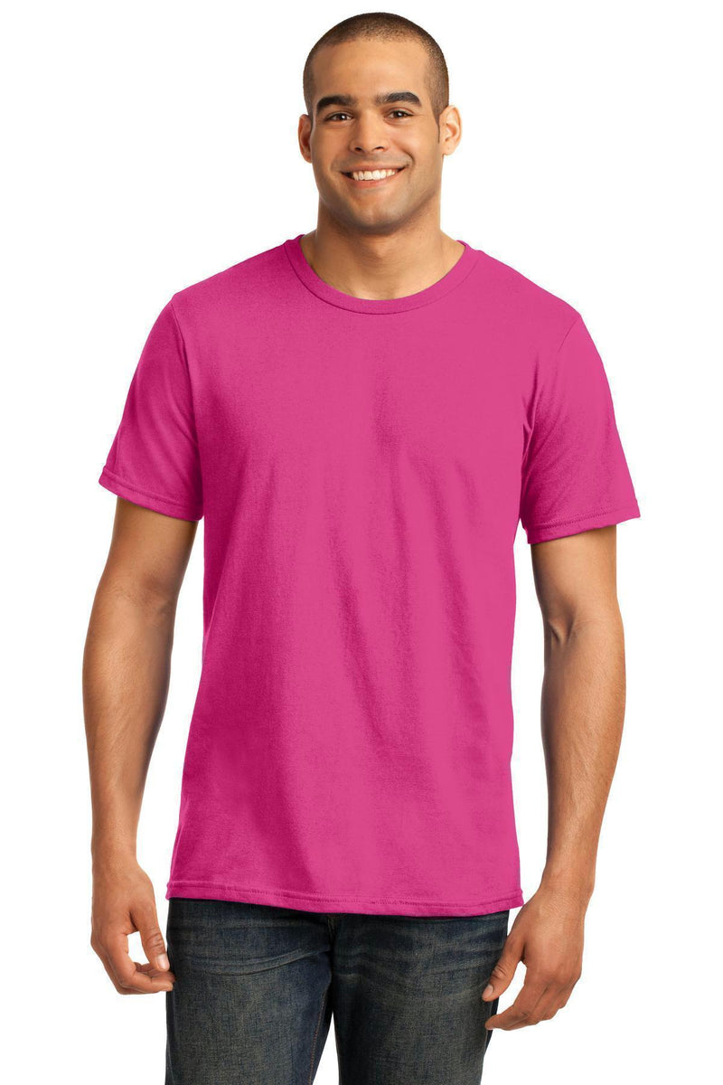 Anvil 100% Combed Ring Spun Cotton T-Shirt. 980-T-shirts-Hot Pink-3XL-JadeMoghul Inc.
