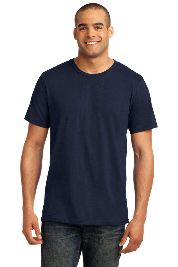 Anvil 100% Combed Ring Spun Cotton T-Shirt. 980-T-shirts-Navy-2XL-JadeMoghul Inc.
