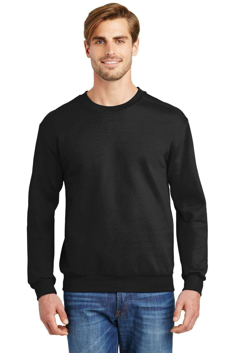 Anvil Crewneck Sweatshirt. 71000-Sweatshirts/Fleece-Black-3XL-JadeMoghul Inc.