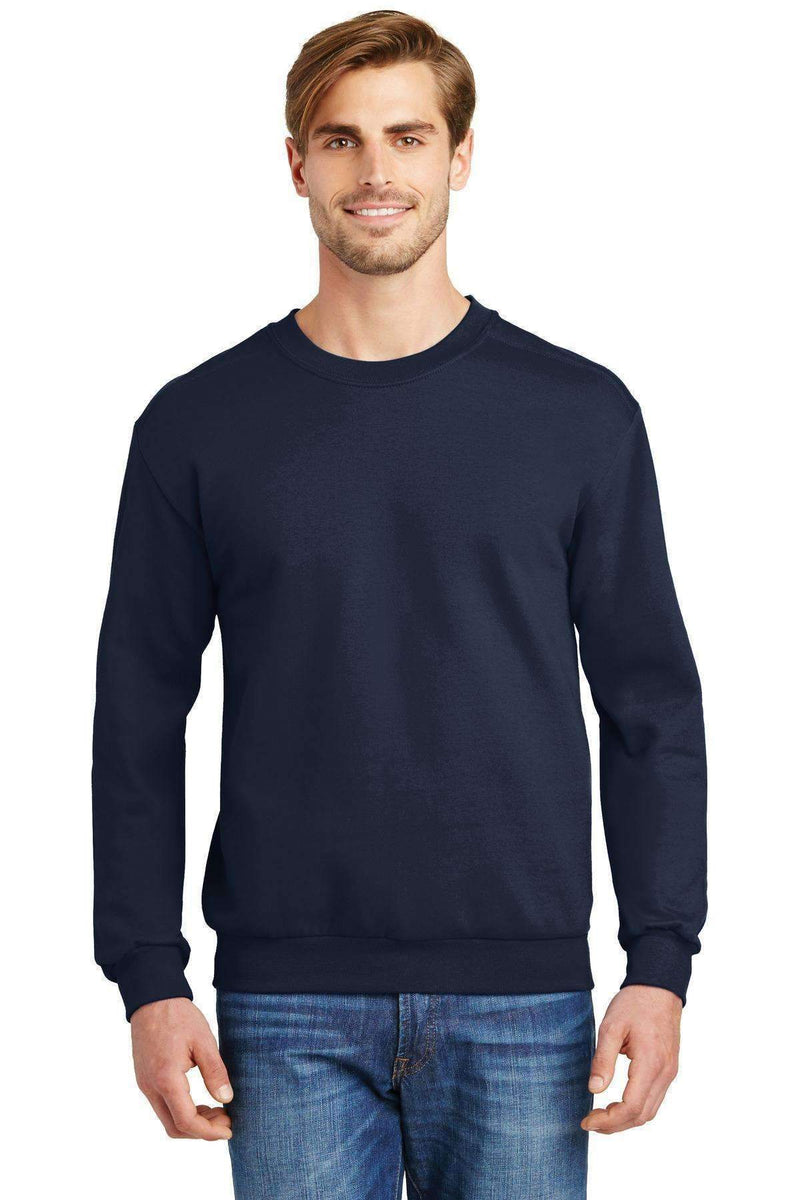 Anvil Crewneck Sweatshirt. 71000-Sweatshirts/Fleece-Navy-3XL-JadeMoghul Inc.